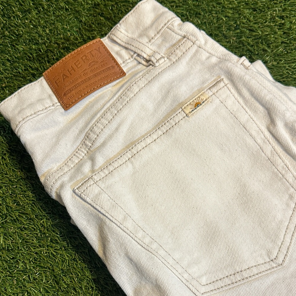 Faherty Women’s White Jeans
